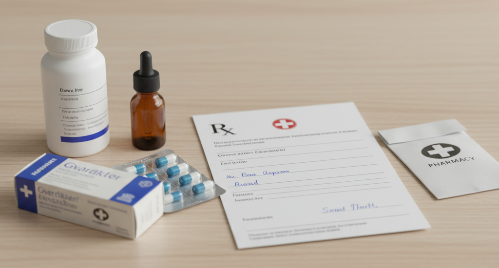 Medicamentos y botiquín de primeros auxilios